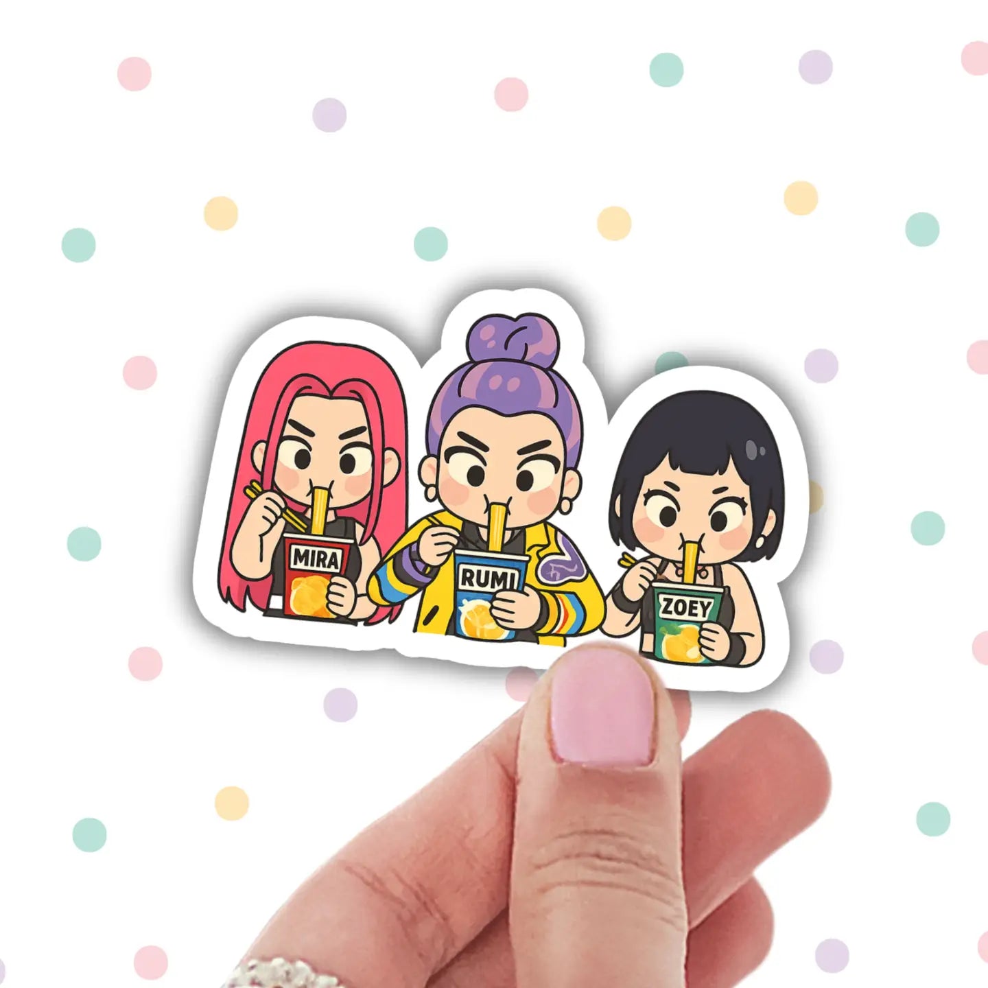 LLS - K Pop Girl Band Sticker