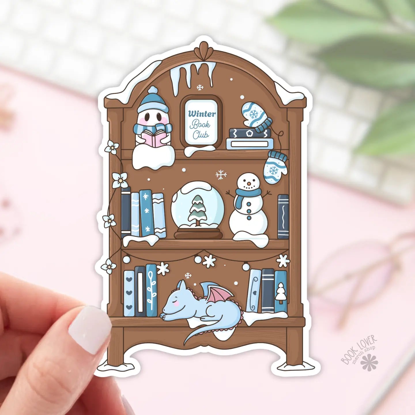 BLM - Winter Bookshelf Sticker