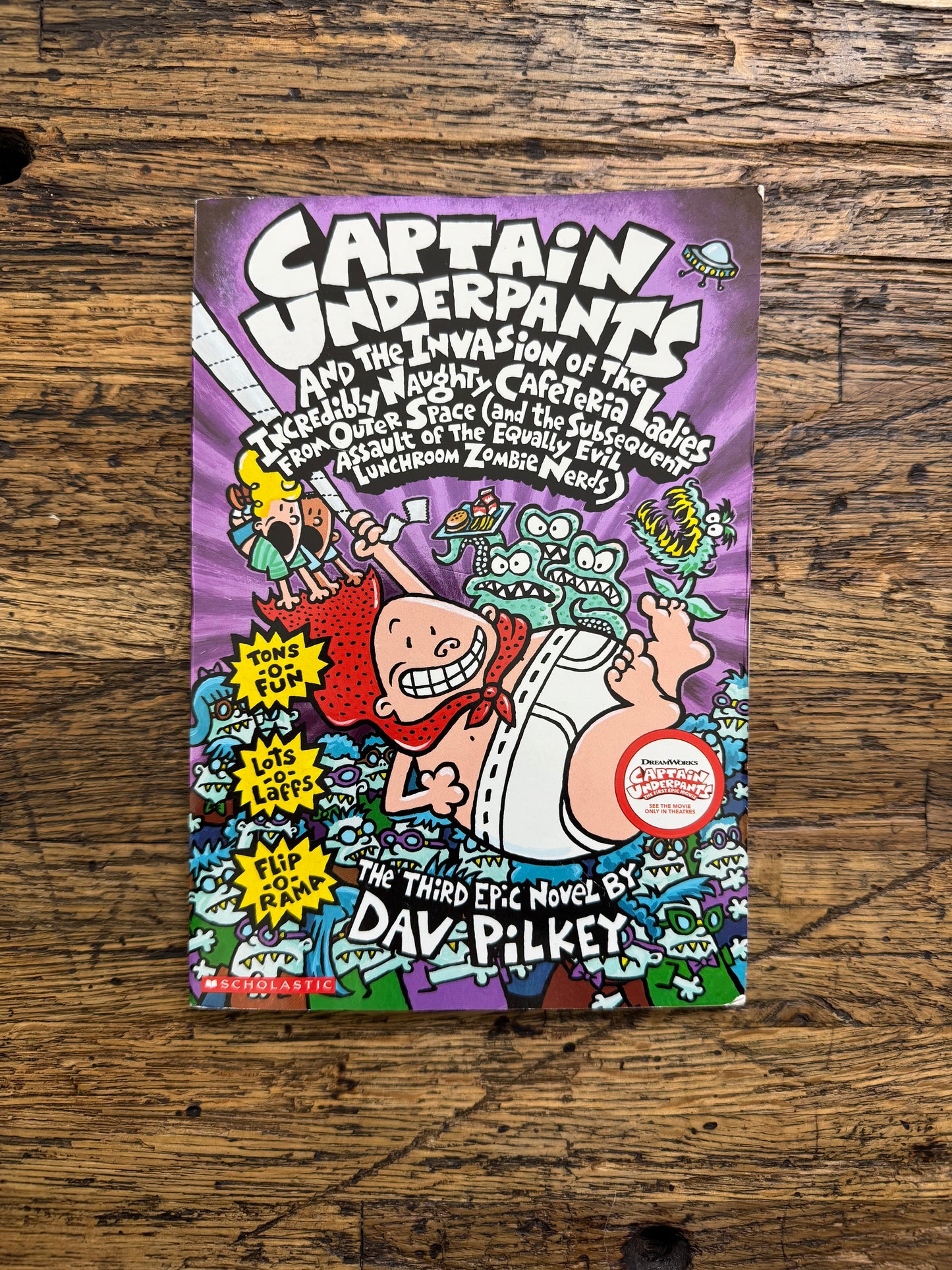 Used - Captain Underpants and the Invasion of the Incredibly Naughty Cafeteria Ladies from Outer Space and the Subsequent Assault of the Equally Evil Lunchroom Zombie Nerds
