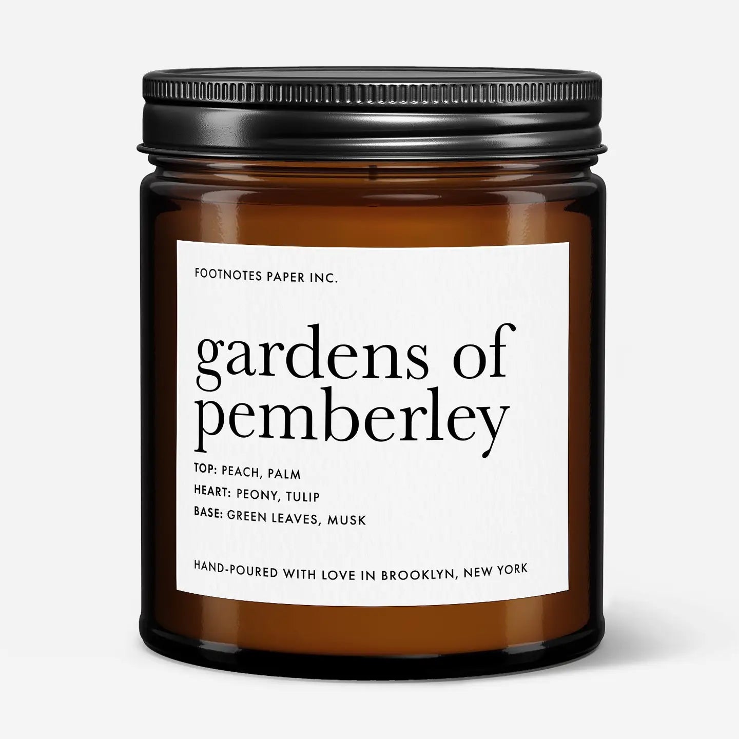 FN - Gardens of Pemberley Candle - Pride and Prejudice