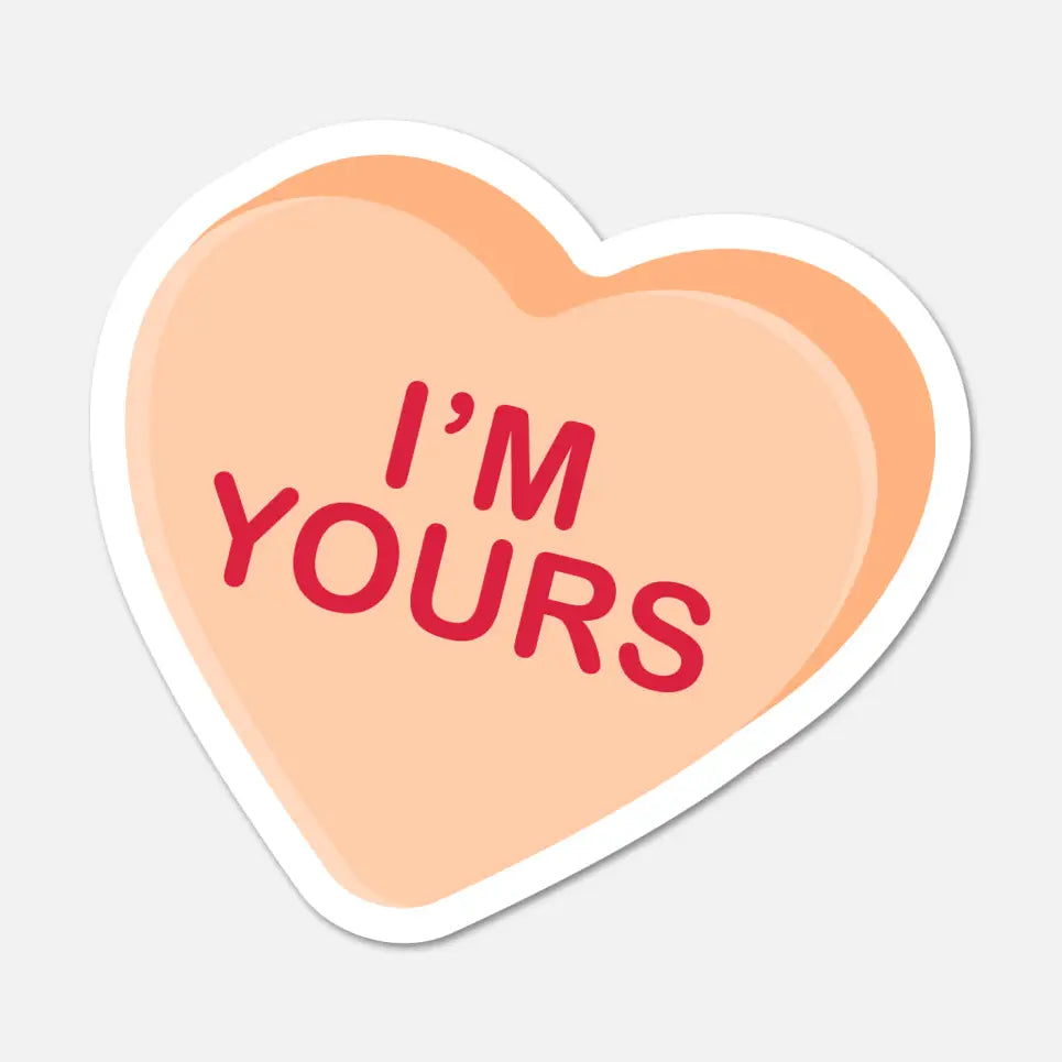 FN - I’M Yours Candy Heart Sticker