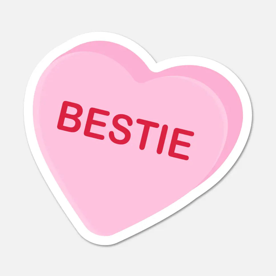 FN - Bestie Candy Heart Sticker