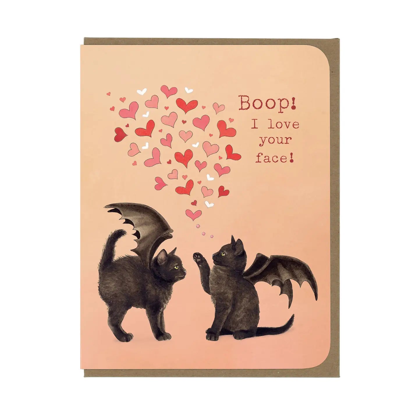 ARMI - Love - the Love Boop - Bat Kittens - Greeting Card