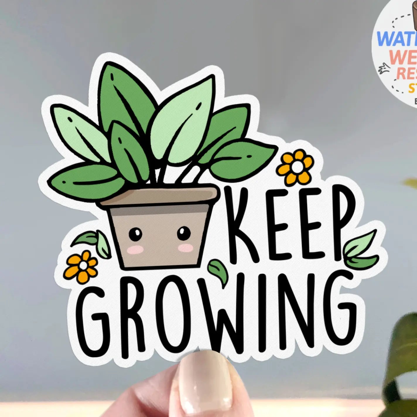 BT - Cute Plant Sticker