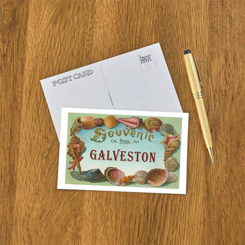 FIP - Postcard TX-661 Souvenir from Galveston, Texas
