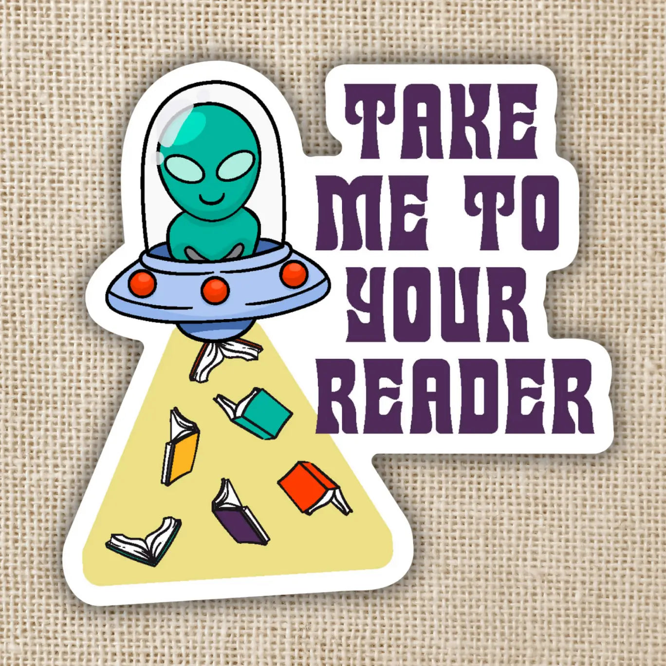 KOT - Take Me To Your Reader Sticker