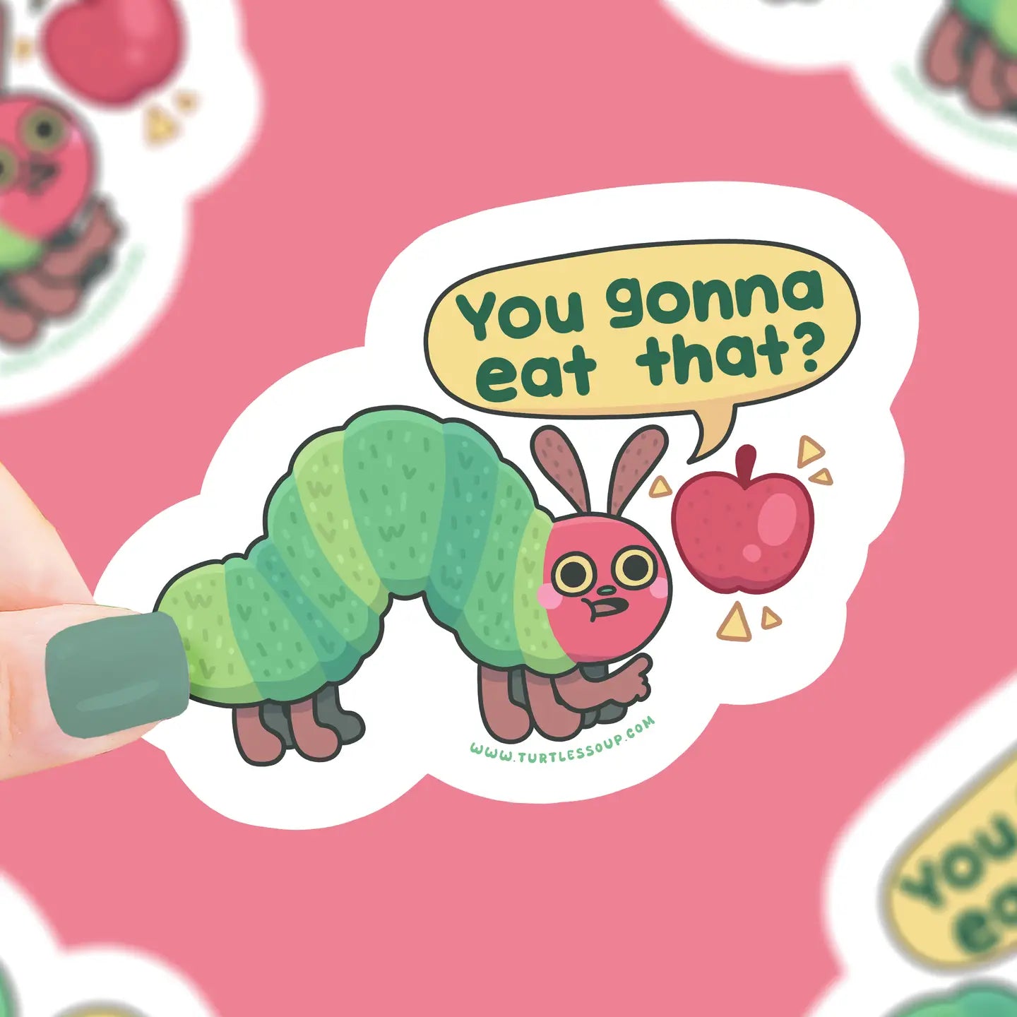 TS - Ravenous Caterpillar | Bookish | Funny | Vinyl Sticker