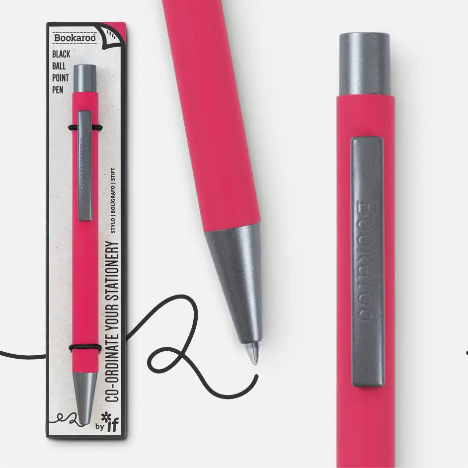 IU - Bookaroo Pen - Hot Pink
