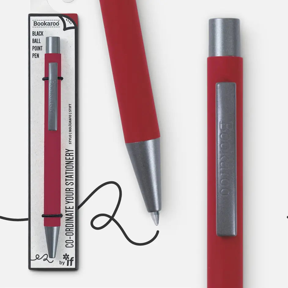IU - Bookaroo Pen - Dark Red
