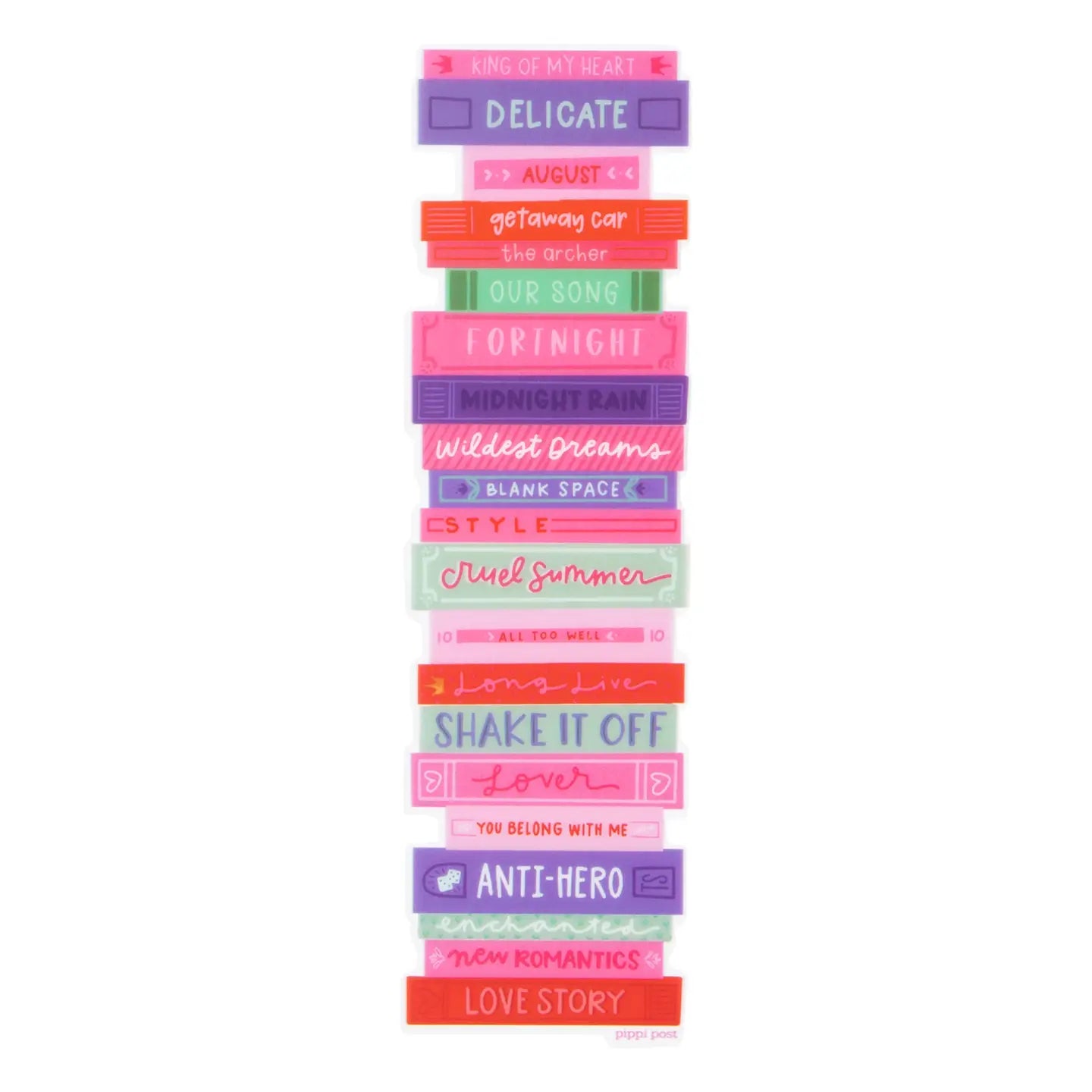 PP - Book Tour Transparent Bookmark