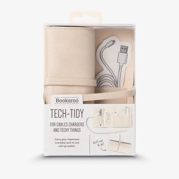 IU - Bookaroo Travel Tech Tidy cream