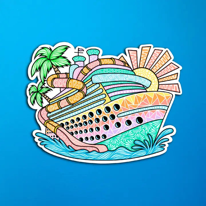 ZD - Cruise Ship Sticker