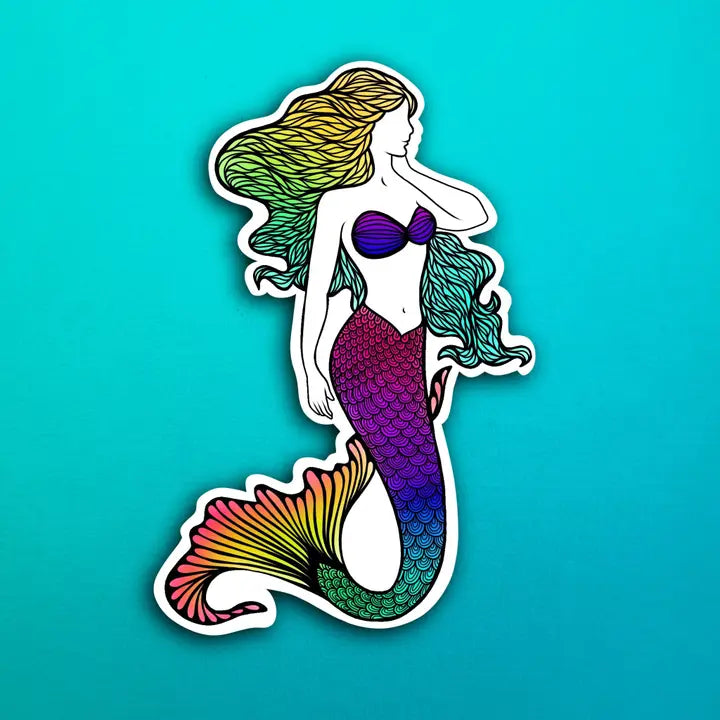 ZD - Mermaid Sticker (Waterproof)