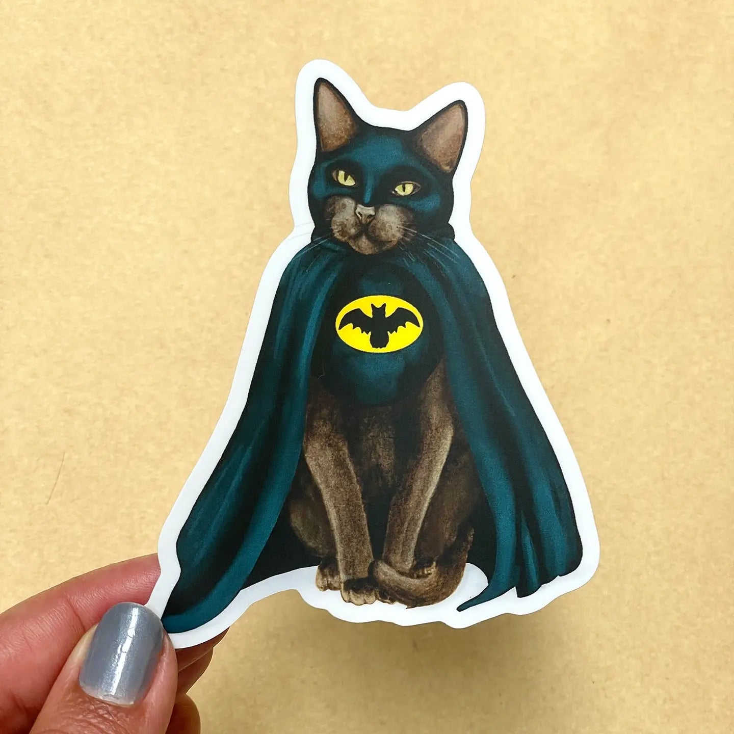 ARMI - Superhero Cat Man Vinyl Sticker
