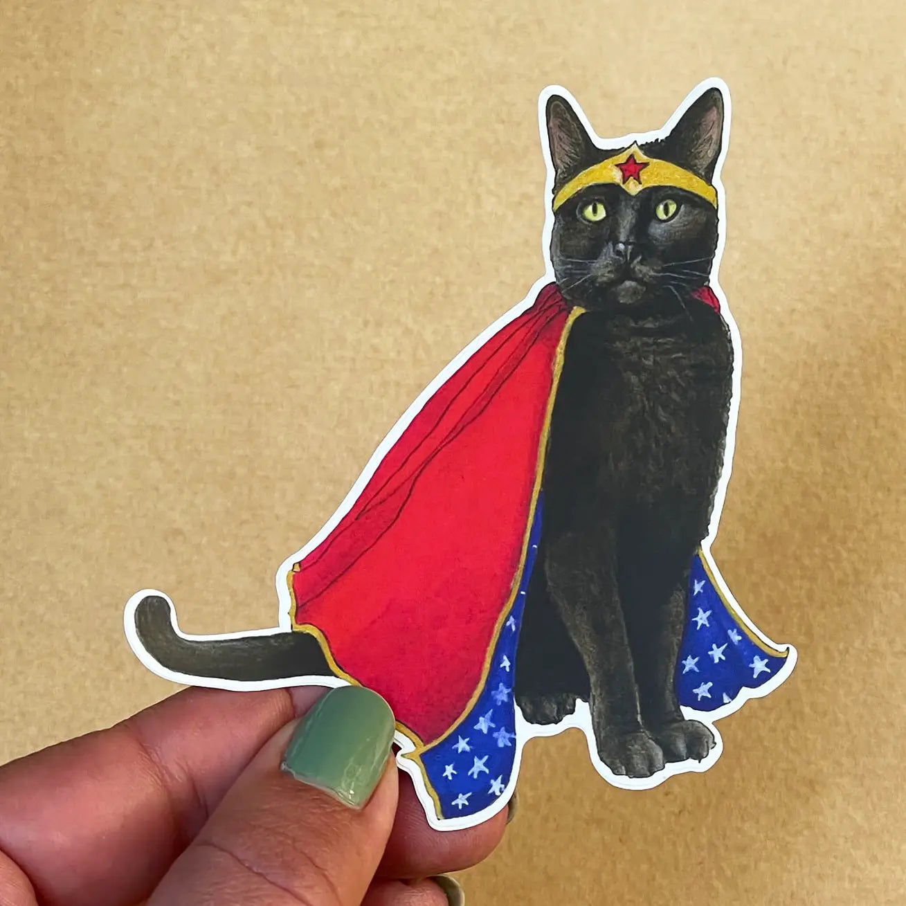 ARMI - Wonder Cat Vinyl Sticker