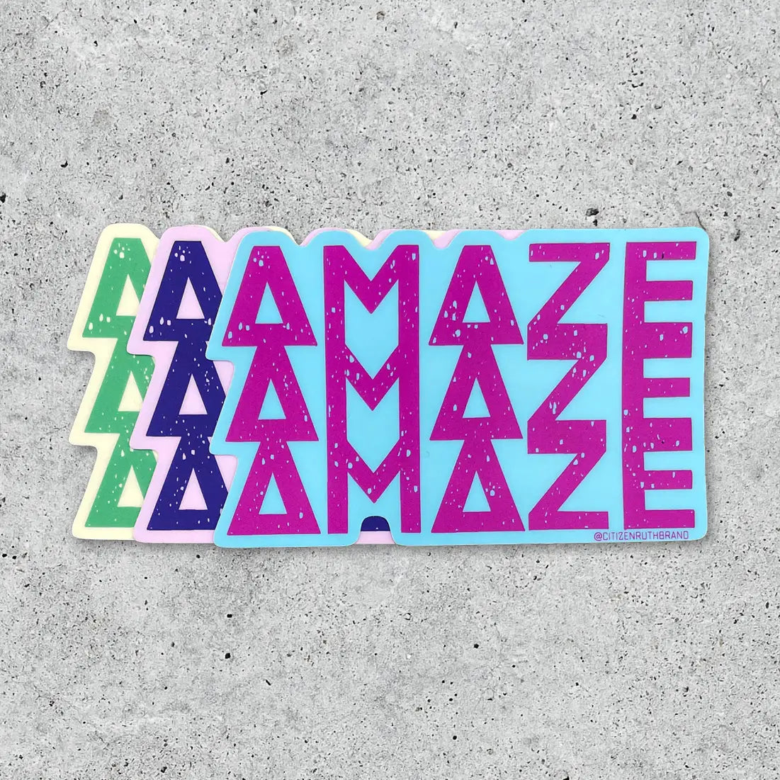 CR - Project Hail Mary "Amaze Amaze Amaze" Vinyl Sticker