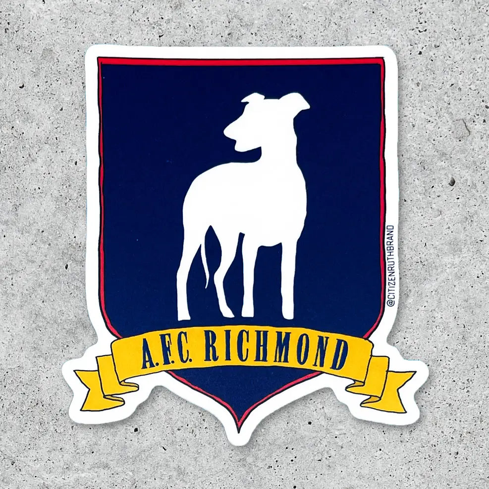 CR - Ted Lasso Afc Richmond Logo Vinyl Sticker