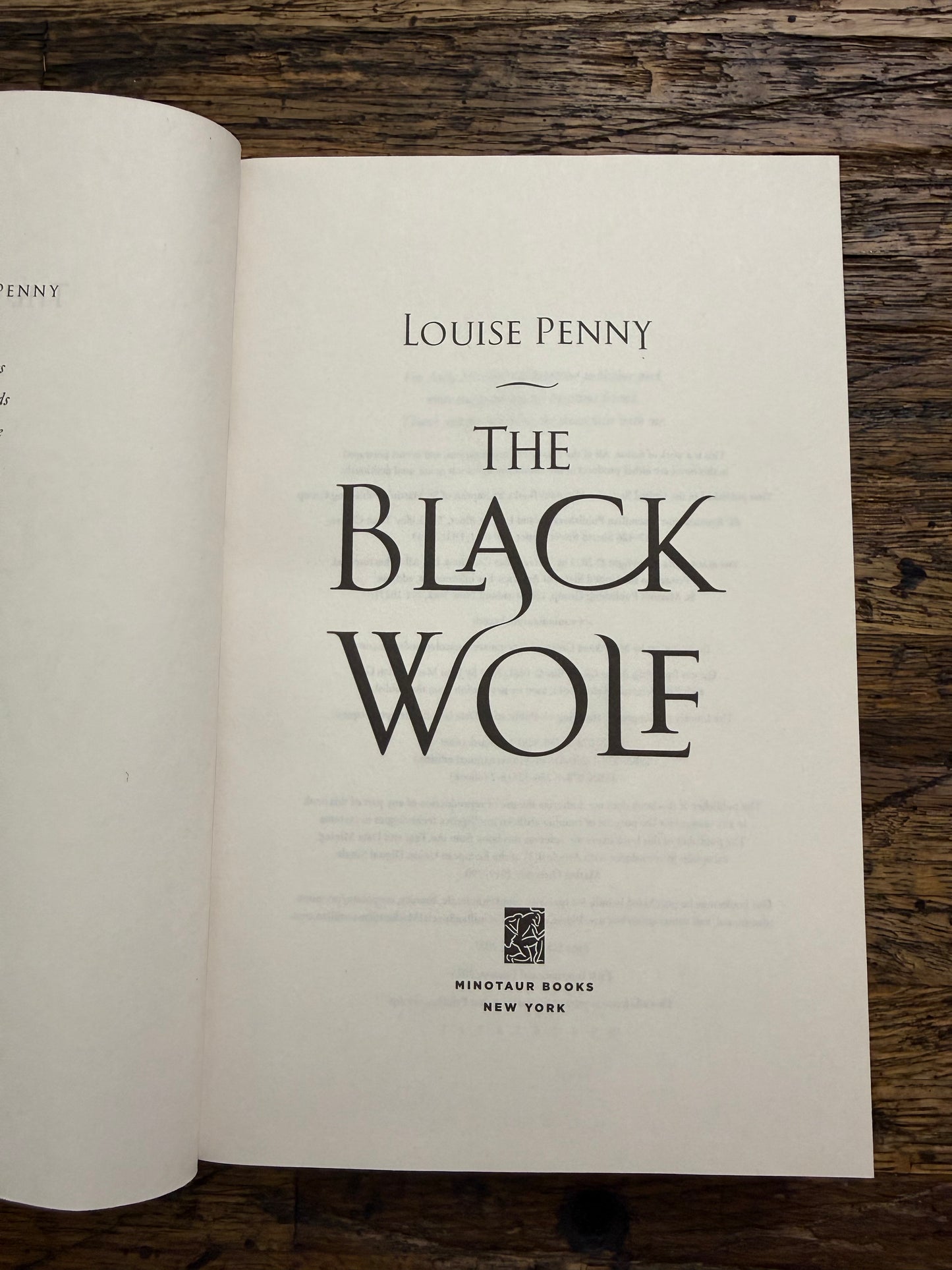 Used - The Black Wolf