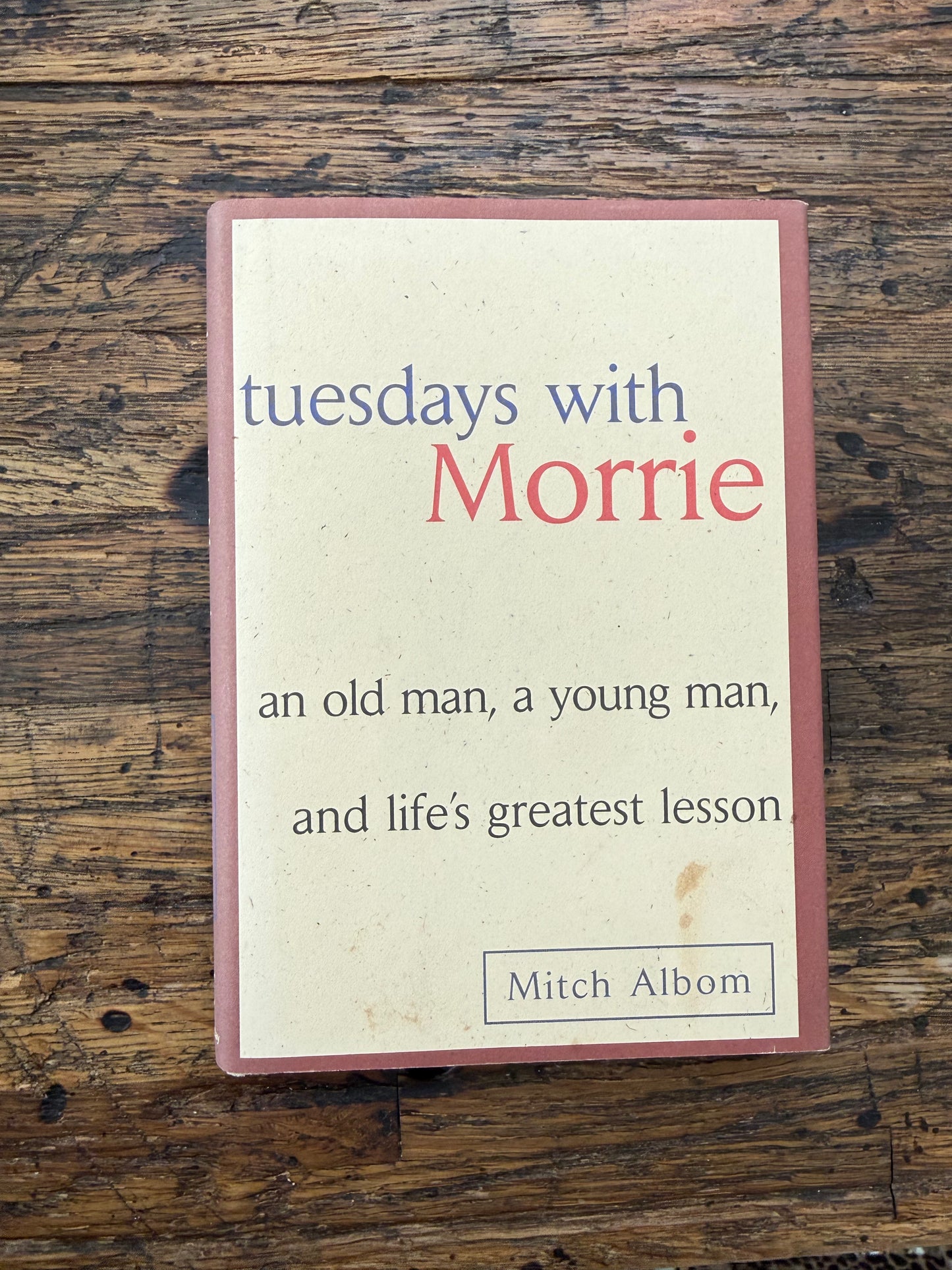 Used - Tuesday With Morrie
