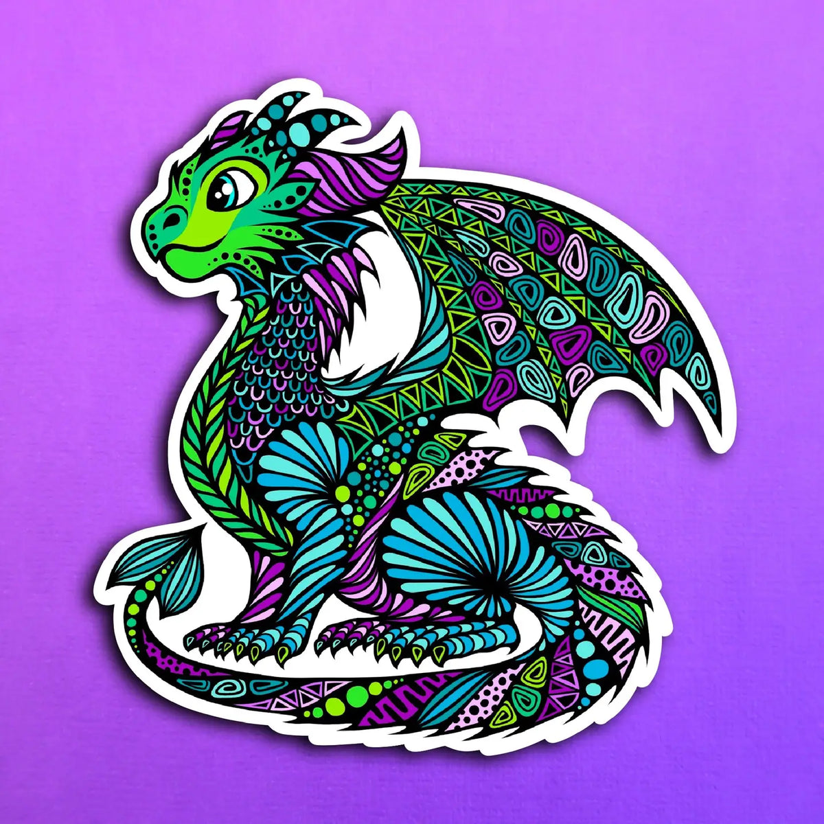 ZD - Drake the Dragon Sticker