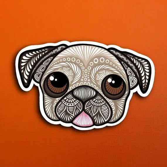 ZD - Pug Sticker