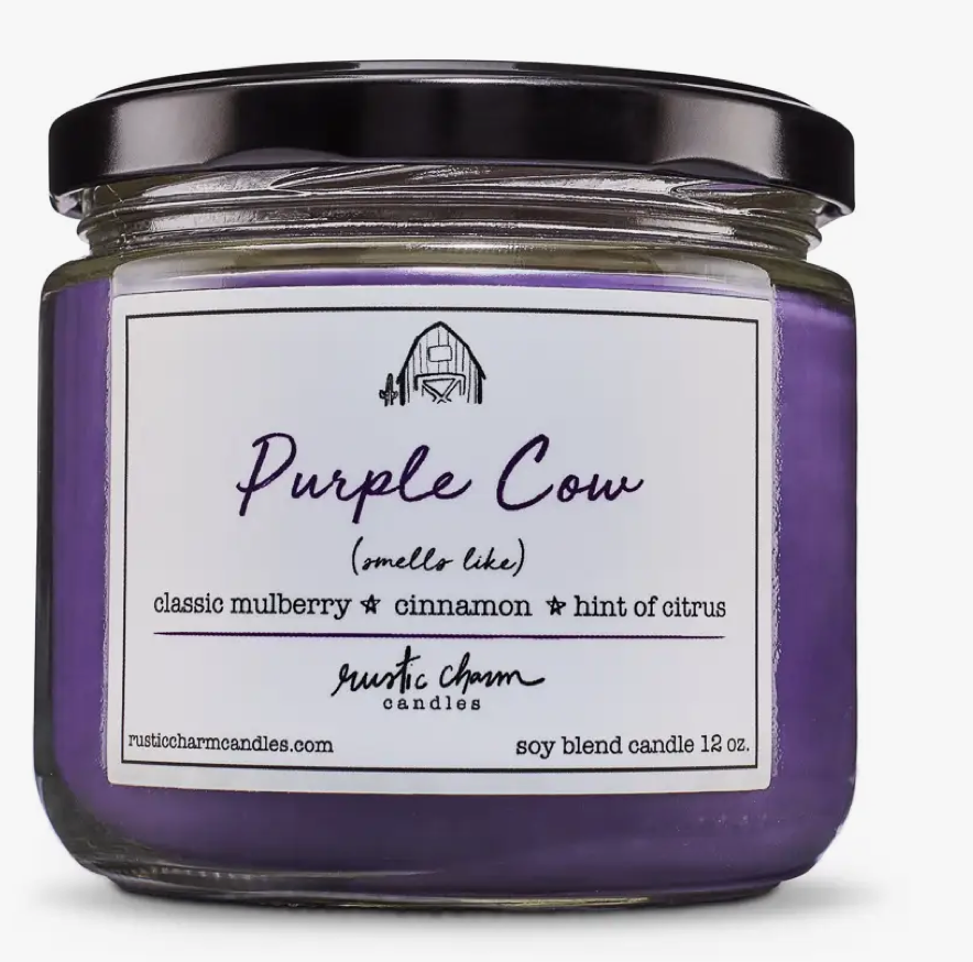 CANDLE - Purple Cow