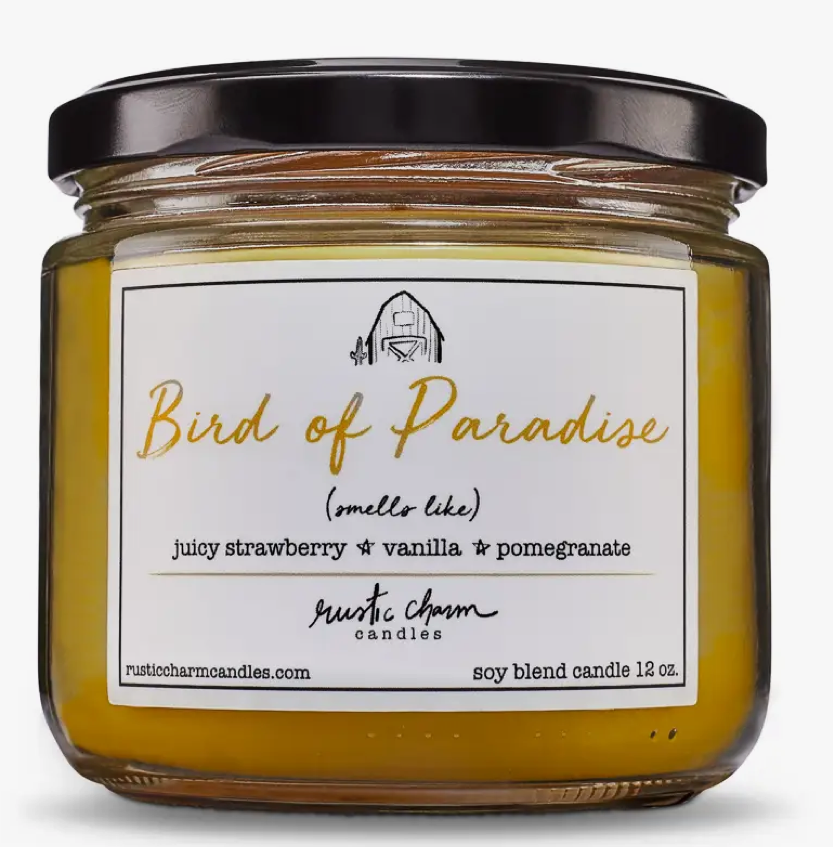 Bird of Paradise Candle