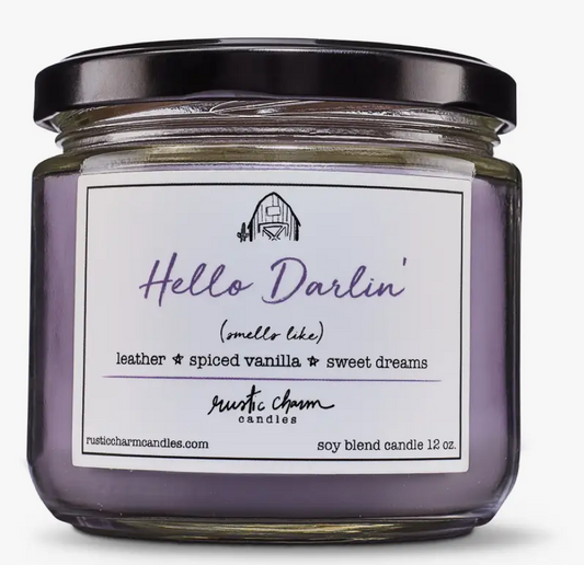 Hello Darlin' Candle