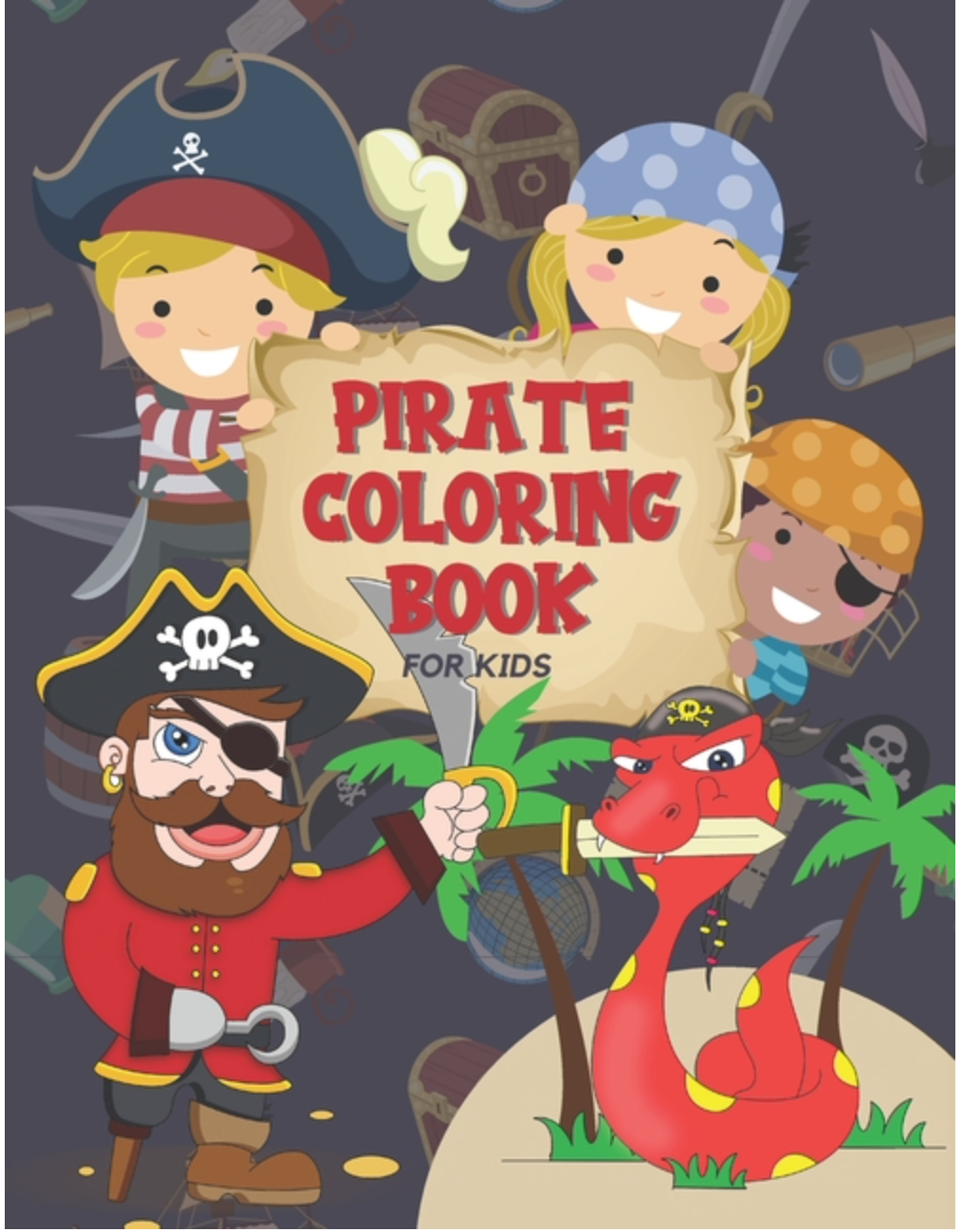 Pirate Coloring Book for Kids