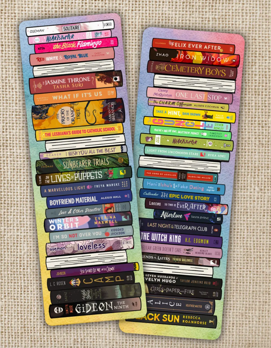 KOT - Lgbtqia+ Book Stack Bookmark