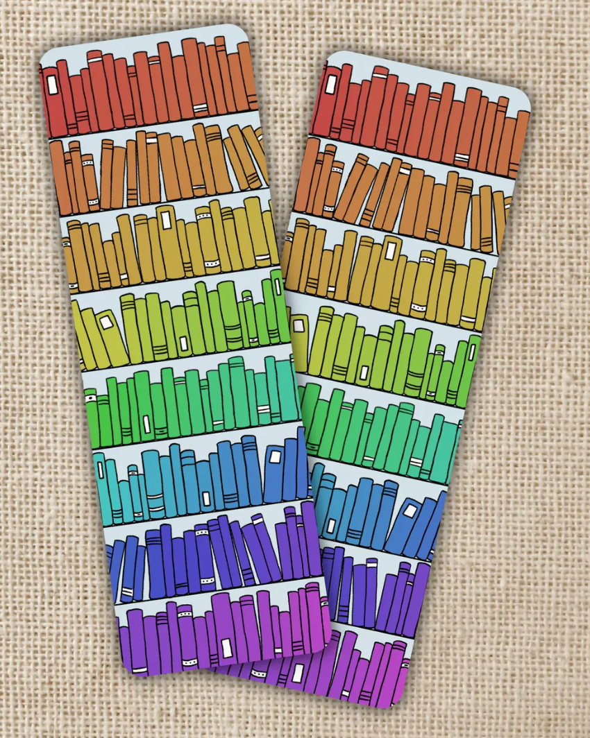 KOT - Rainbow Bookshelf Bookmark