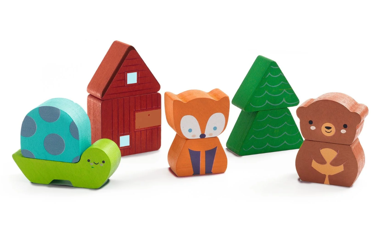 DJECO - Matching Wooden Puzzle