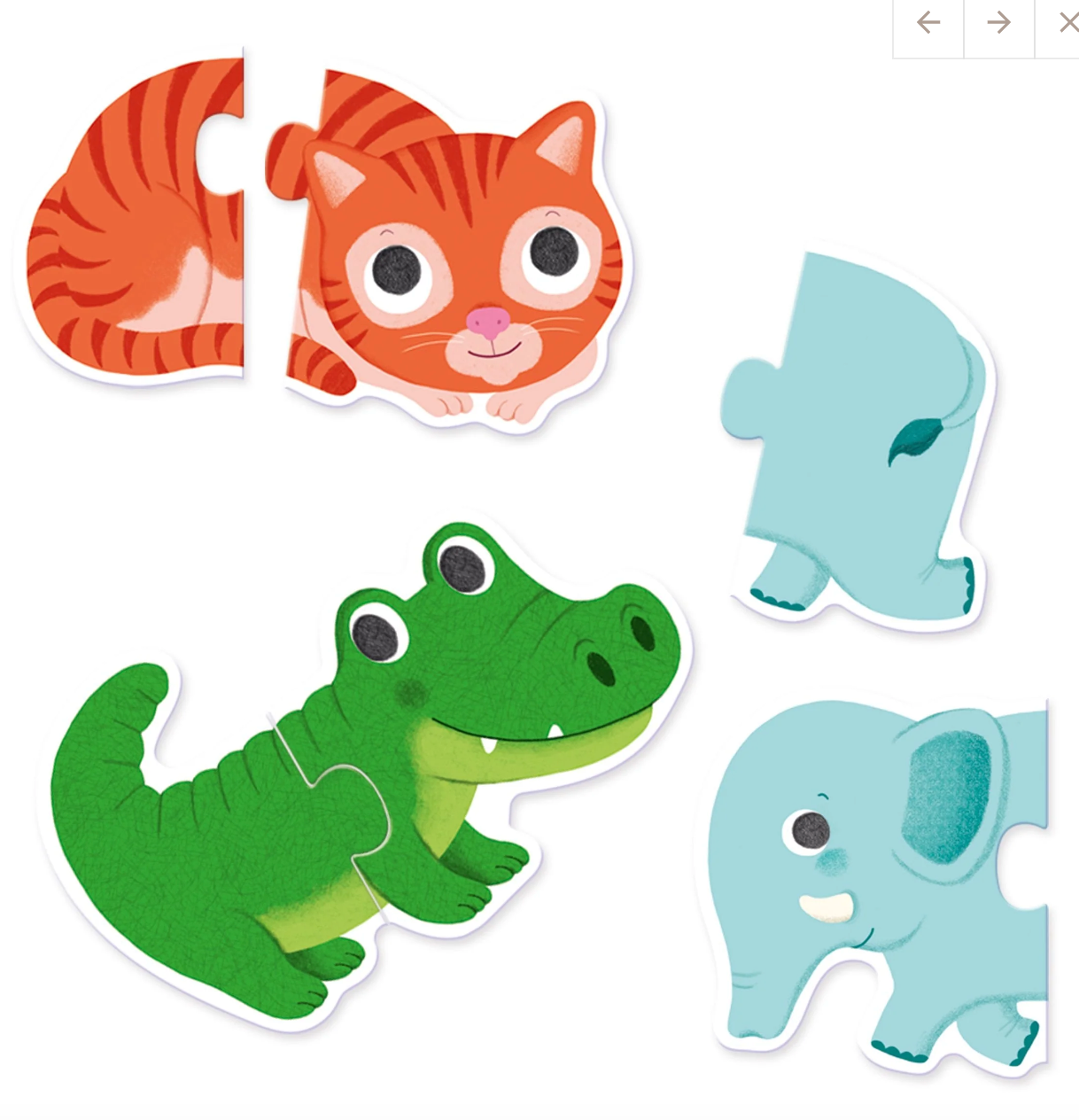 DJECO - Matching Animals Puzzle