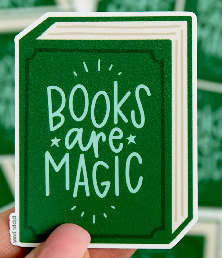 PP- Books are Magic Sticker