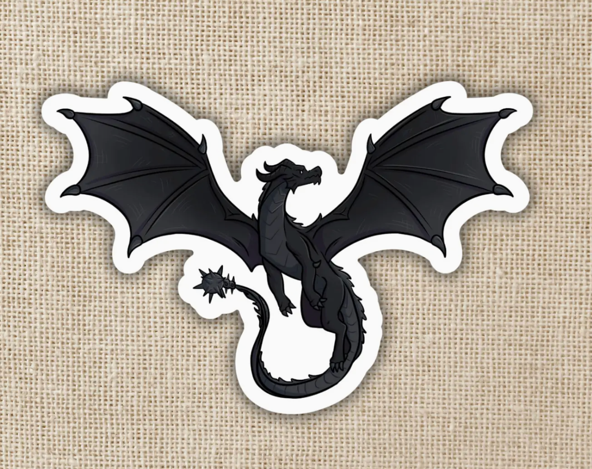 KOT - Tairn Flying Sticker | Fourth Wing