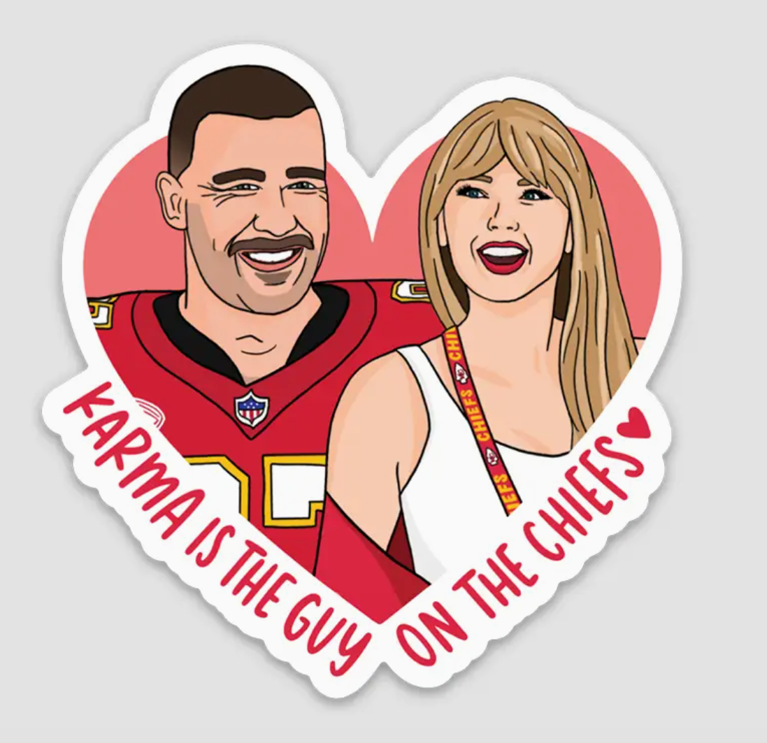 BP - Taylor and Travis Karma Sticker