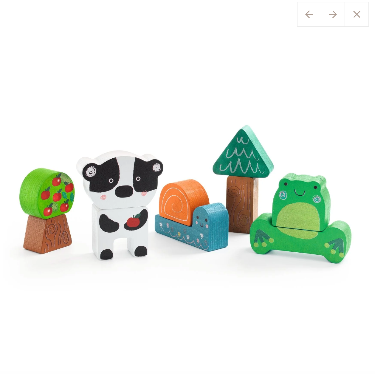 DJECO - Puzz & Match Happy Wooden Puzzle