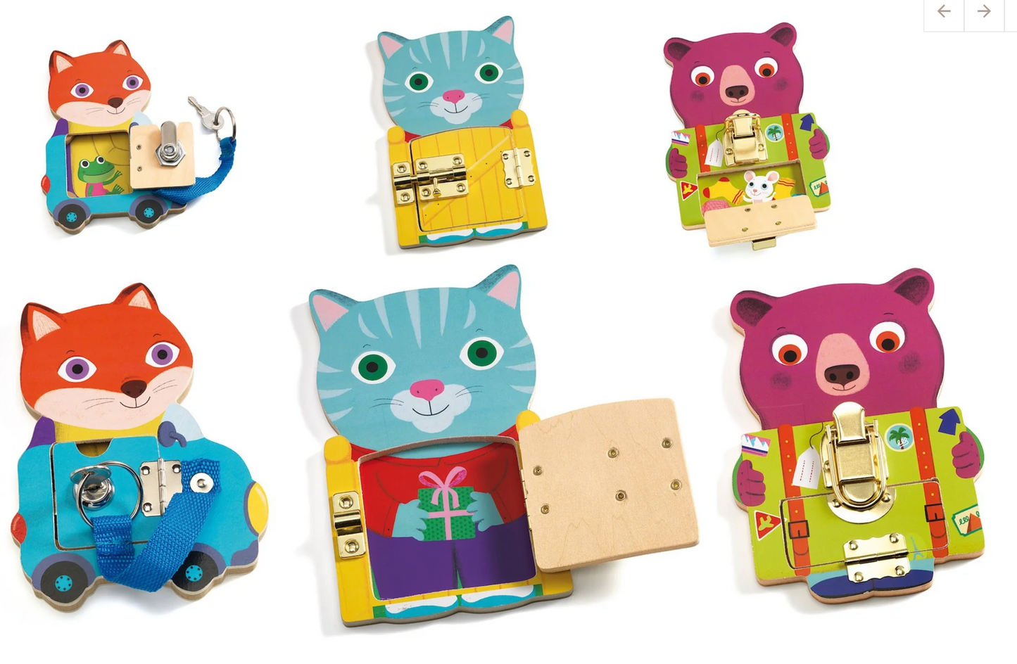 DJECO - Locktou Locking/Unlocking Boards