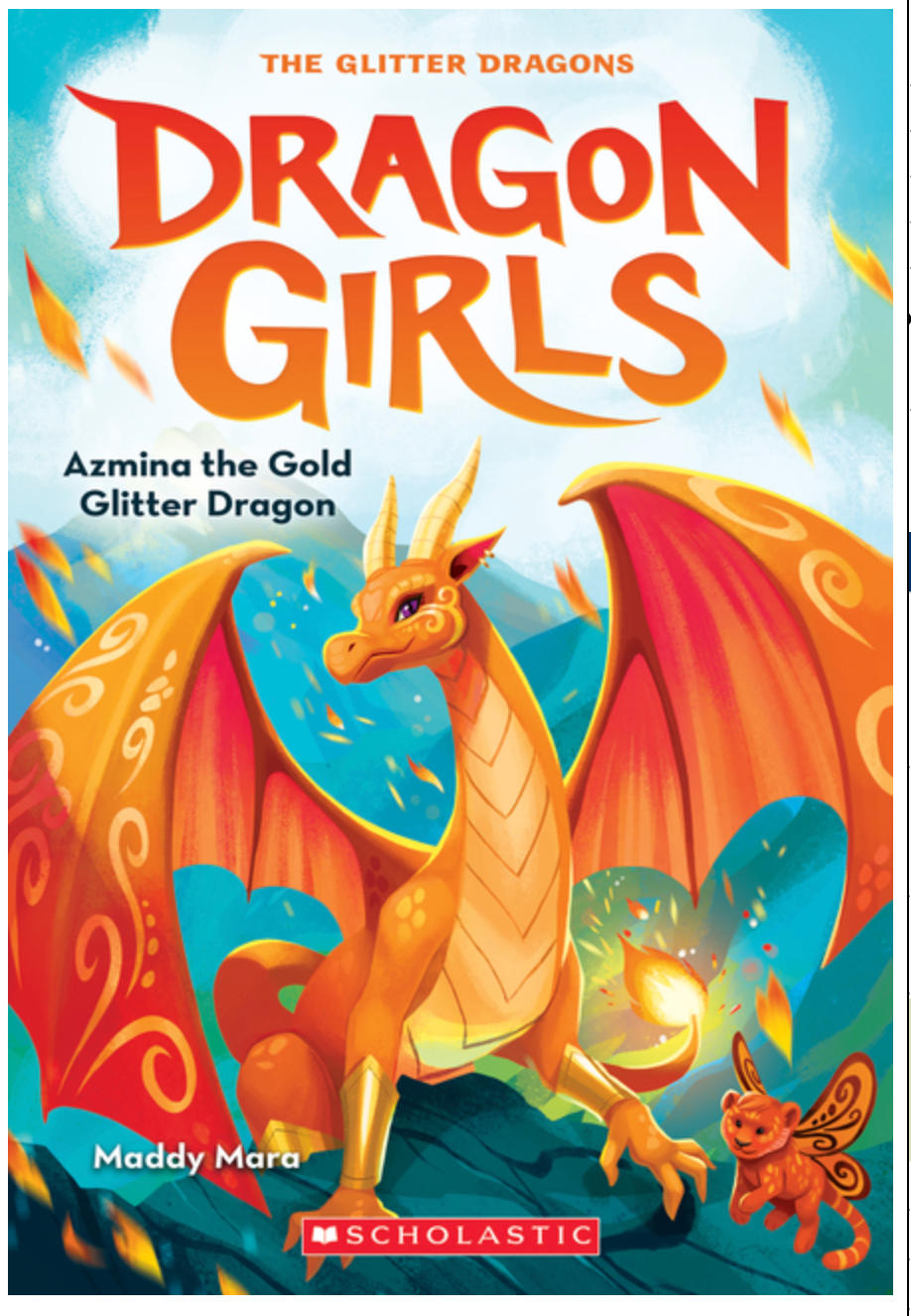 Dragon Girls #1: Azmina the Gold Glitter Dragon -ER
