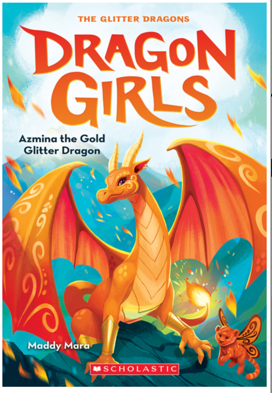 Dragon Girls #1: Azmina the Gold Glitter Dragon -ER