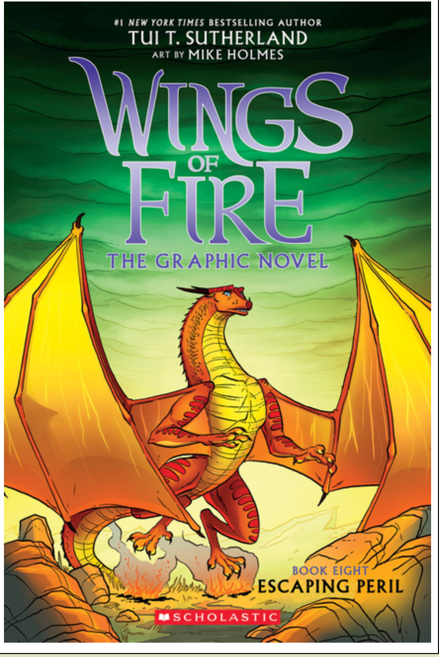 Escaping Peril: Wings of Fire Graphic Novel #8 - MG