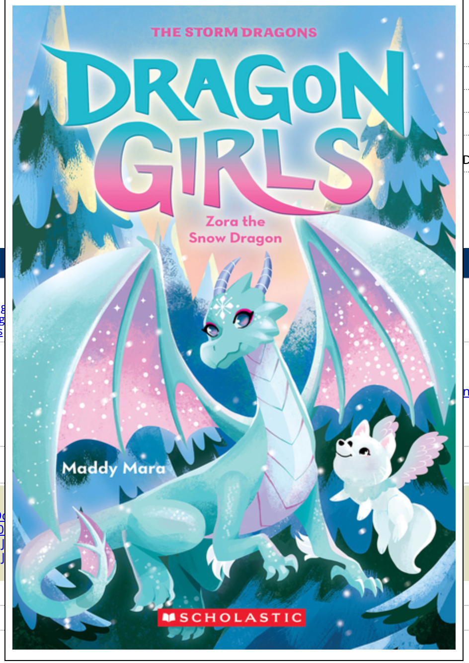 Dragon Girls #15: Zora the Snow Dragon -ER