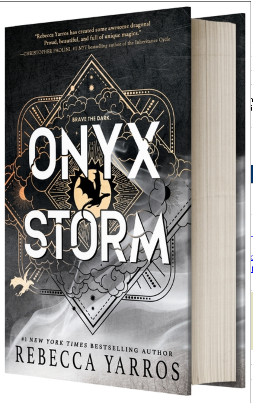 Onyx Storm (Standard Edition) (Empyrean #3)