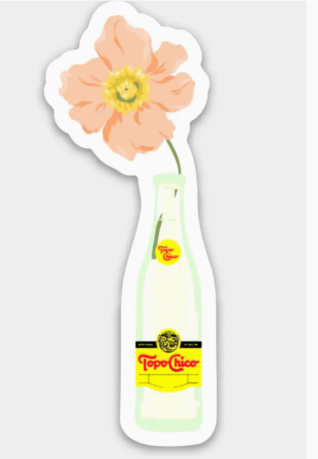 IAP - Topo Chico Flower Sticker