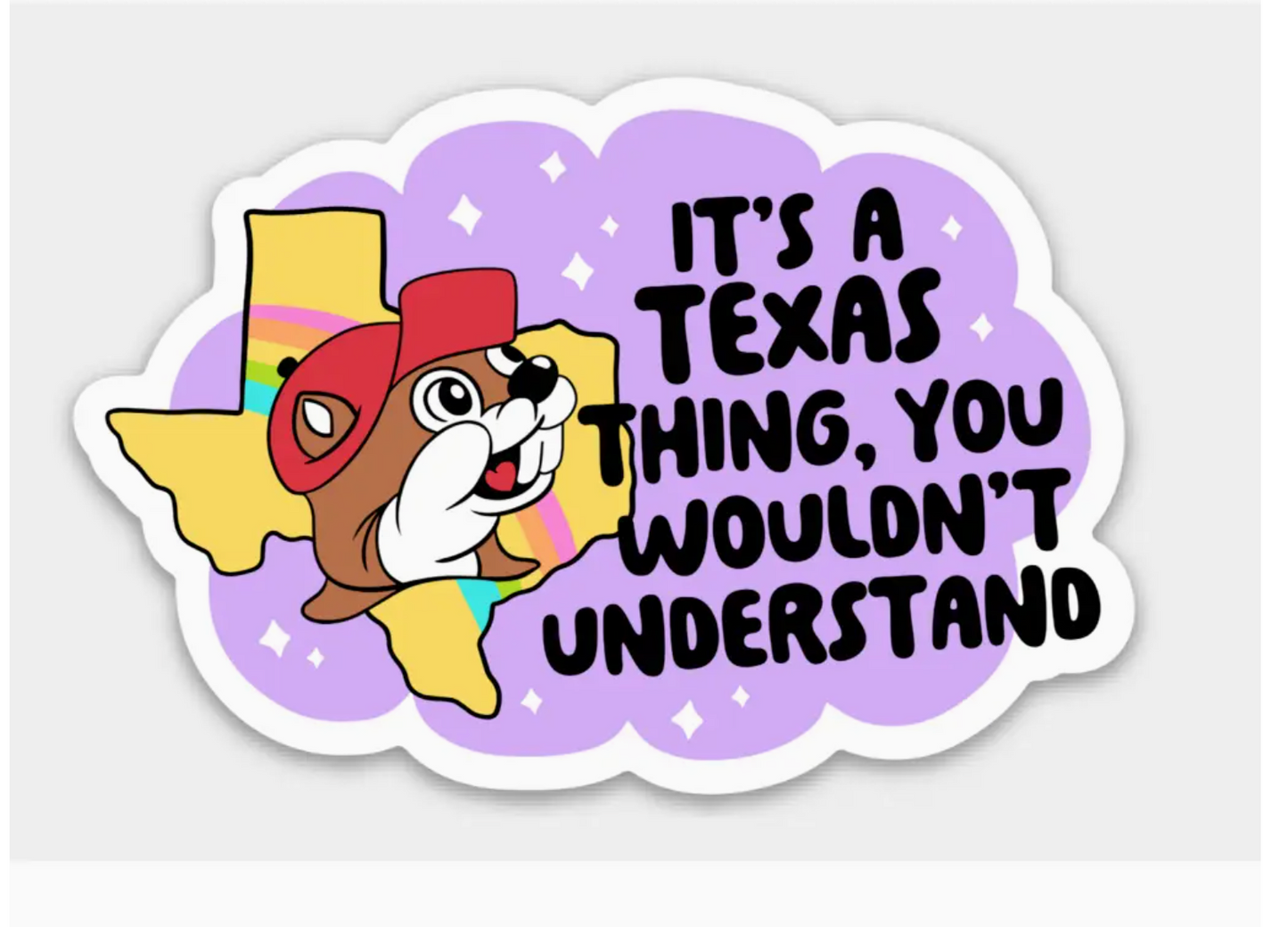 IAP - Buc-ees Sticker