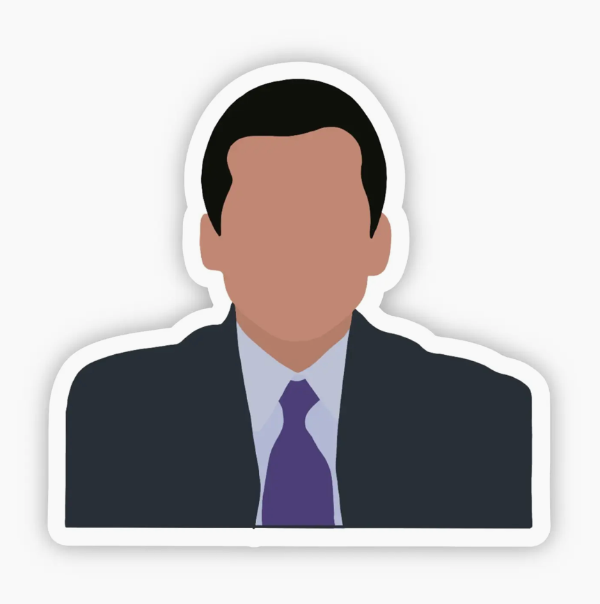 ATW - Michael Scott Sticker
