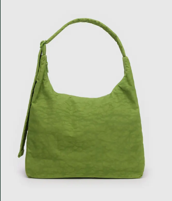 BAGGU - Nylon Shoulder Bag, Green Juice
