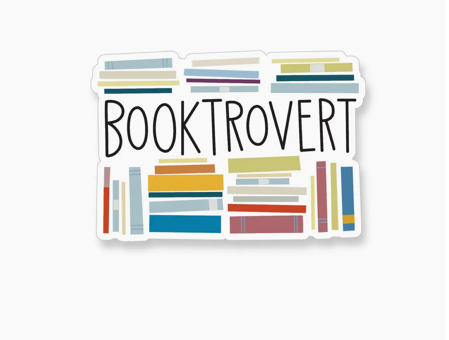 A2 - Booktrovert Vinyl Sticker
