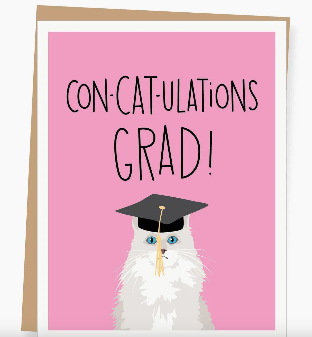 A2 - Con-CAT-ulations Graduation Card