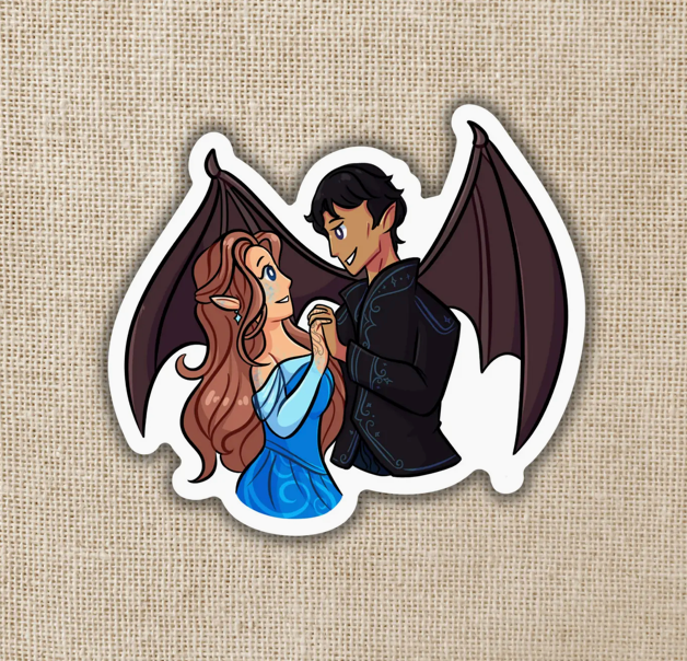 WE - Rhys and Feyre Sticker